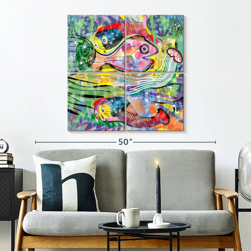 Brampt Mariscos, 32" H x 32" W