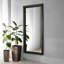 Azarious Wood Flat Wall Mirror