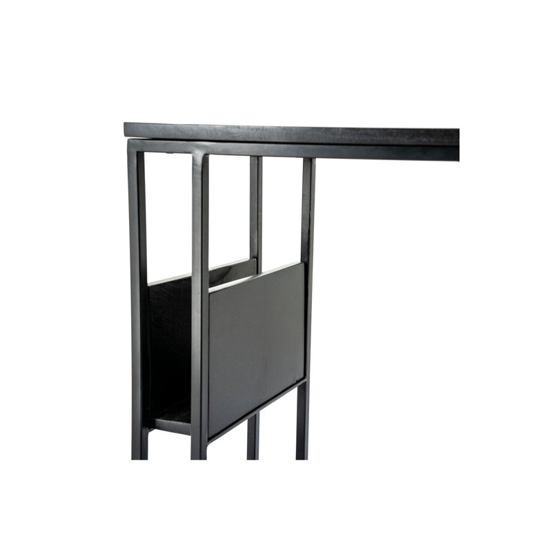 Solid Wood Top End Table