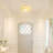 Mid-century Modern Beige Semi Flush Mount Ceiling Light-1634024445