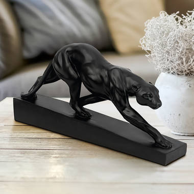 Hi-Line Gift Black Panther Cub Statue