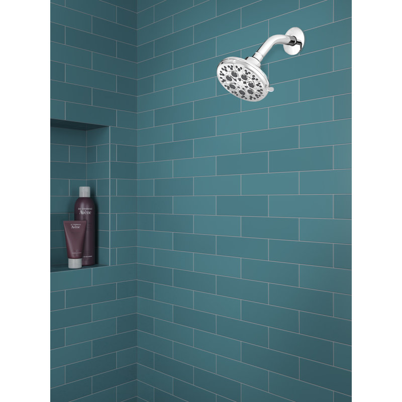 Pomme de douche fixe restore multifonction, Chrome poli