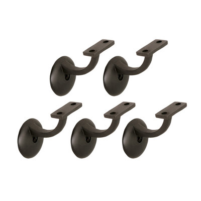 Design House 182030 Jumbo Handrail Bracket 5-Pack