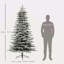 Arbre de Noël artificiel pin 7,5 pi-118034254