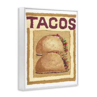 Traditional Tacos Duo Art by Nancy Overton