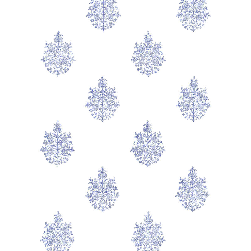 Asara Flower Wallpaper, Delft
