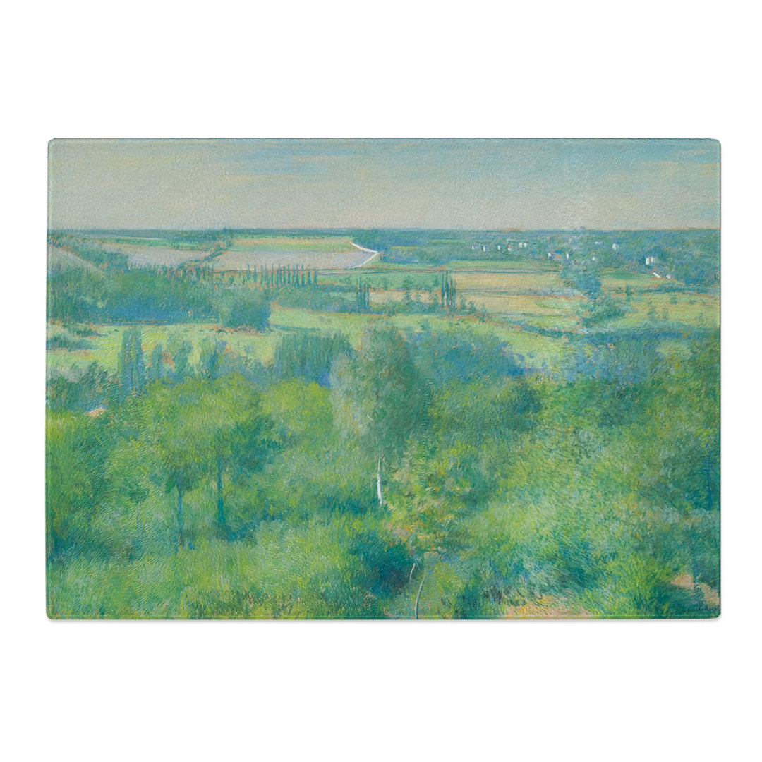 Yerres Valley by Gustave Caillebotte Chopping Board