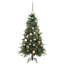 Artificial Hinged Christmas Tree Green PE and PVC-378908003-378908011