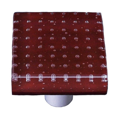 Bubbles 1.5" Square Knob