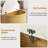 31.5" Modern Round Coffee Table With Hidden Storage: Flip-top Lid & Sliding Doors-992624402-992624396