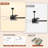 Jennavicia 52'' Ceiling Fan with Light Kit