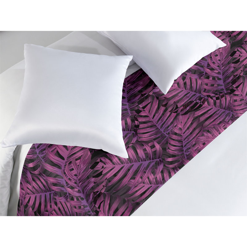 Foulard de lit Ambesonne Monstera, Très grand lit