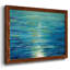 Bleu profond encadré sur toile-96271727-96271728