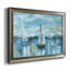«Evening On The Bay», toile encadrée de qualité supérieure - prête à être accrochée-115045093-121241472