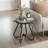 Tempered Glass Surface Coffee Table Set