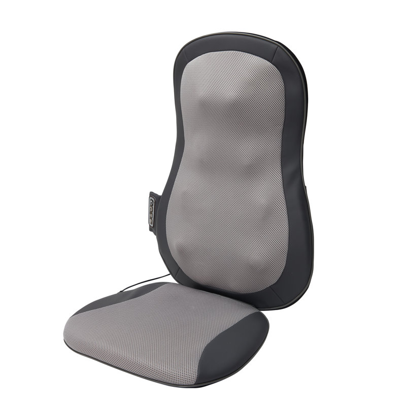 Coussin de voiture de massage gris Grey