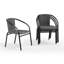 Chaises de restaurant empilables en rotin pour l'intérieur et l'extérieur Arthor par Flash Furniture-21223674