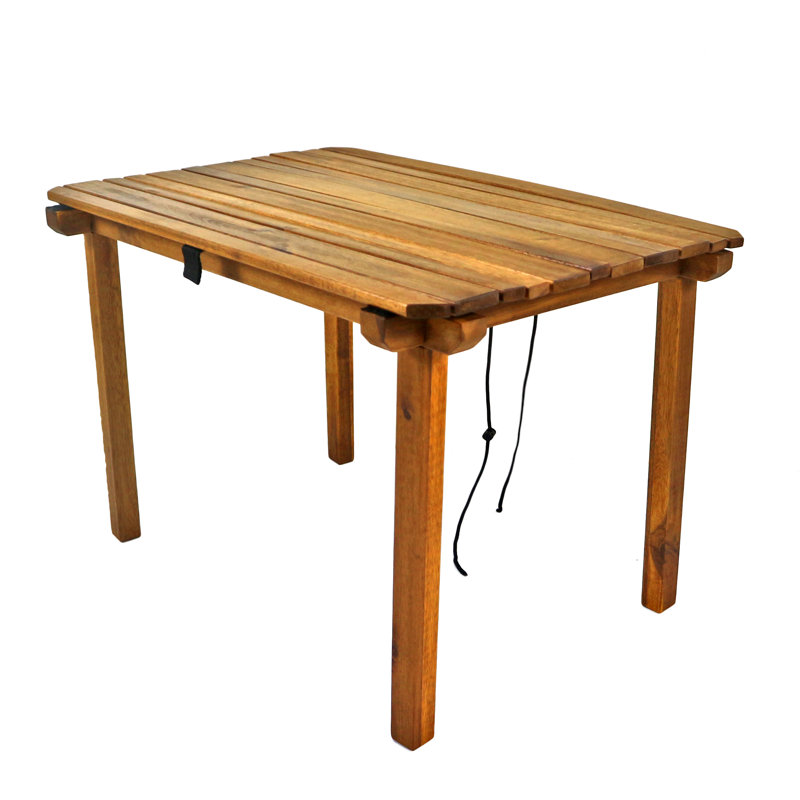 Camping/ Relax Table FSC 100% Acacia Wood Natural Colour