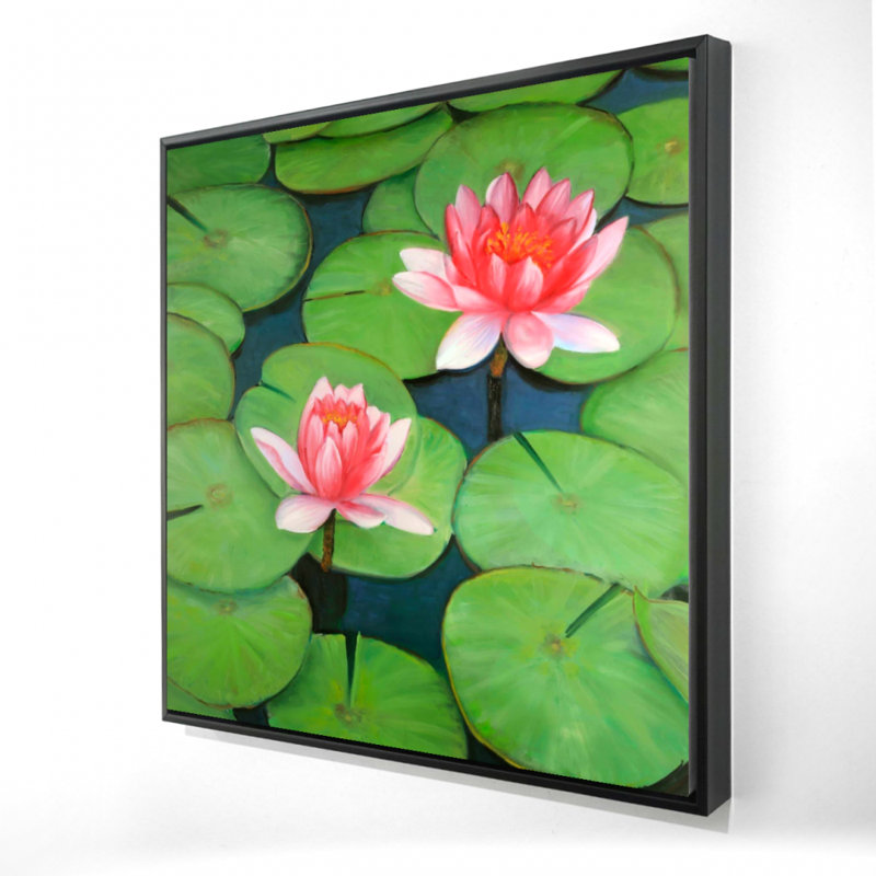 " Lotus Flowers In A Swamp "