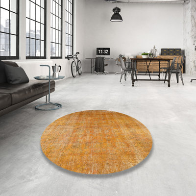 Tapis jaune/beige traditionnel Cavandale
