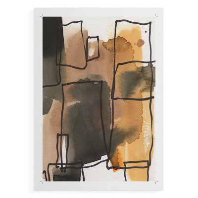 Retro Vibe I - Impression sur toile seulement - NON-CADRE