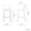 Ensemble de tables d'extérieur debout debout L 26,8 po Andyn-97158866