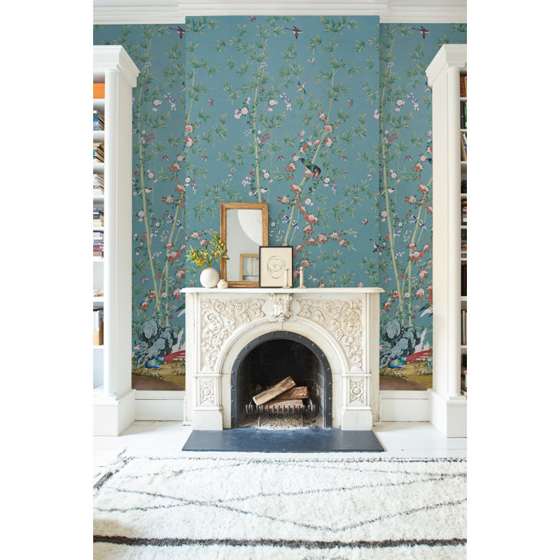 Schumacher x Miles Redd Brighton Pavilion Panel, Green