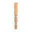 Pieds carrés en bois massif H 34-1 / 2 po x 4 po Granham Island-1228896557-1267976037