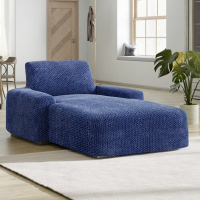Stretchy Slipcover for Chaise Lounge - Soft to Touch & Easy to Clean - Velvet Collection