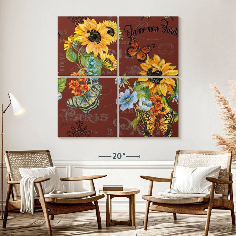 Harnek Jaime Mon Jardin, 57" H x 57" W