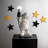 Modern Hand-Painted Table Lamp, 7.9 x 12.6 inches | 100% Polyester Shade | E27 Bulb Compatible, 6.6 ft Cable | Unique Color Variations for Stylish Home Decor | Perfect for Living Room & Bedroom Accent Lighting-1635528678