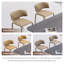 Chaise d'appoint rembourrée en cuir avec siège rembourré Saddle-11851420