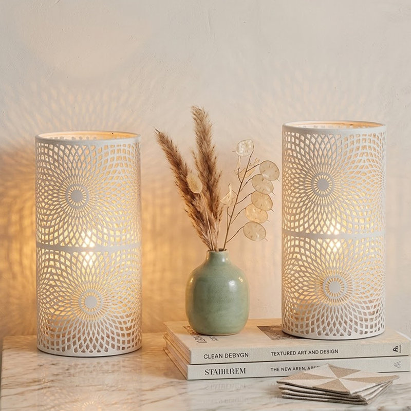 Lampe de table sans fil, Blanc