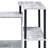 Levi Antique & Finish L-Shaped Writing Desk With Multi-Tier Storage, Perfect For Organized And Stylish Workspaces.-1025558677