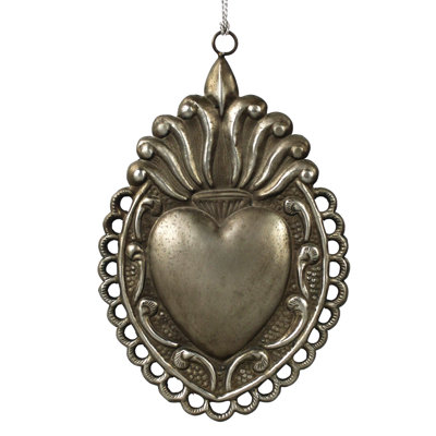 Sacré-cœur, argent antique