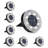 Solar Powered Integrated LED Well Light Kit-94697910