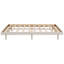 Structure de lit plateforme double