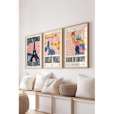 Ensemble de peinture décorative (3 pièces)