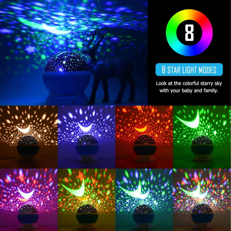 Galaxy Night Light, Purple