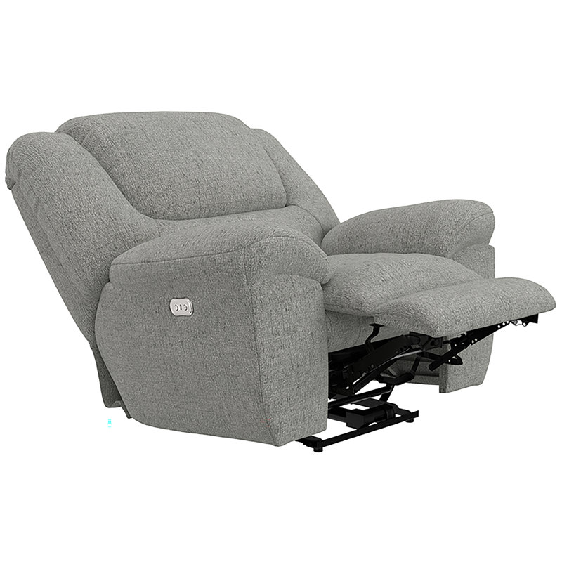 Tiryon Power zero clearance recliner  Recliner, Gray