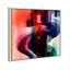 Oliver Gal Inked II Abstract - Hand-Applied Glass Coat Framed Canvas Art-2125356260-2125356257