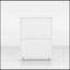 Arched Storage Cabinet with Glass Door and 1 Drawer-1735246706