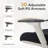 Nouhaus Apertura Ergonomic High-Back Mesh Office Chair with 3D Armrests - Modern Gray Desk Chair with Adjustable Lumbar Support-168228328