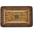 Donatello Golden Greek Glass Rectangular Vessel Bathroom Sink-74924525