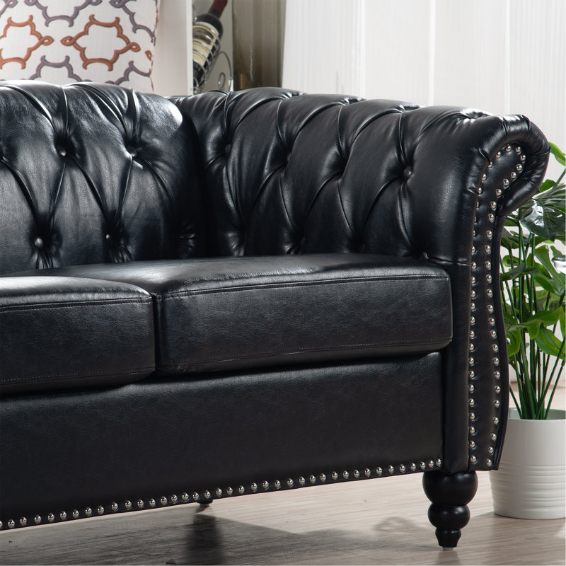 Canapé Chesterfield 84,65 po.