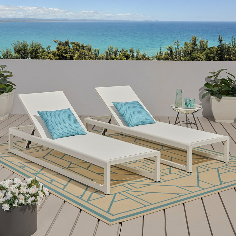 CHAISE MODESTA, Blanc