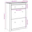 12 Pair Shoe Storage Cabinet