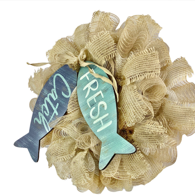 Handcrafted Faux 18'' Wreath