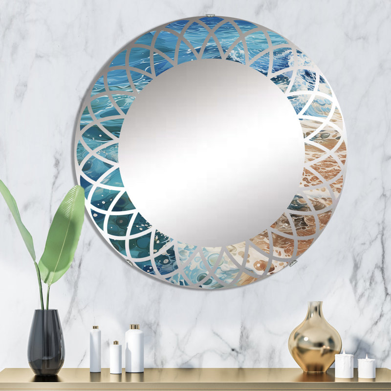 Eytel - Miroir mural rond, 32 po x 32 po