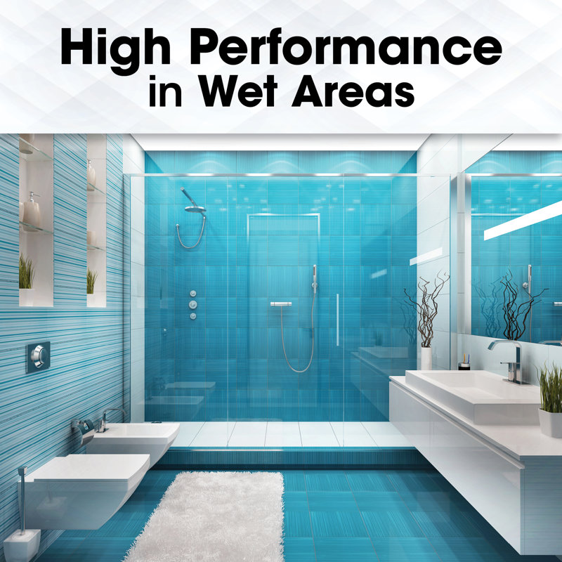 Prism SCG 1 Gal. Ultimate Performance Pre-Mixed Single Component Grout, Snow White